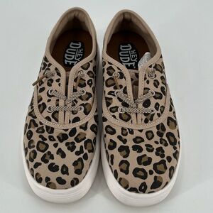 Hey Dude Ladies Leopard Conway W‎ Desert 8
